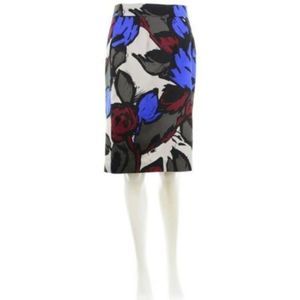 TRINA TURK SILK BLEND SKIRT SIZE 4 NWT